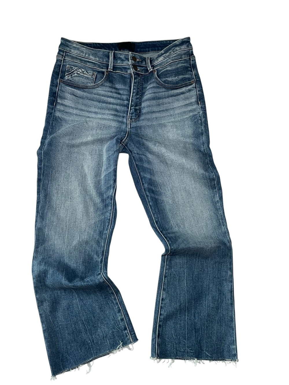 Buckle Black Cropped Flare Jeans – Women’s 32 x 27